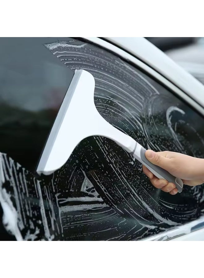 هابي هوم فرشاة تنظيف الزجاج متعددة الوظائف 24 سم مكشطة لتنظيف النوافذ والمكتب والجدران والزجاج مع مساحة مطاطية - أداة تنظيف منزلية متينة وفعالة - Image 5