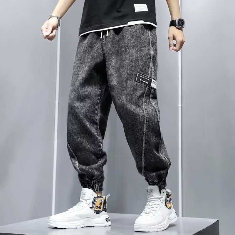 Unisex Classic Denim Jeans Loose Fit Daily Outdoor Wear - Image 4