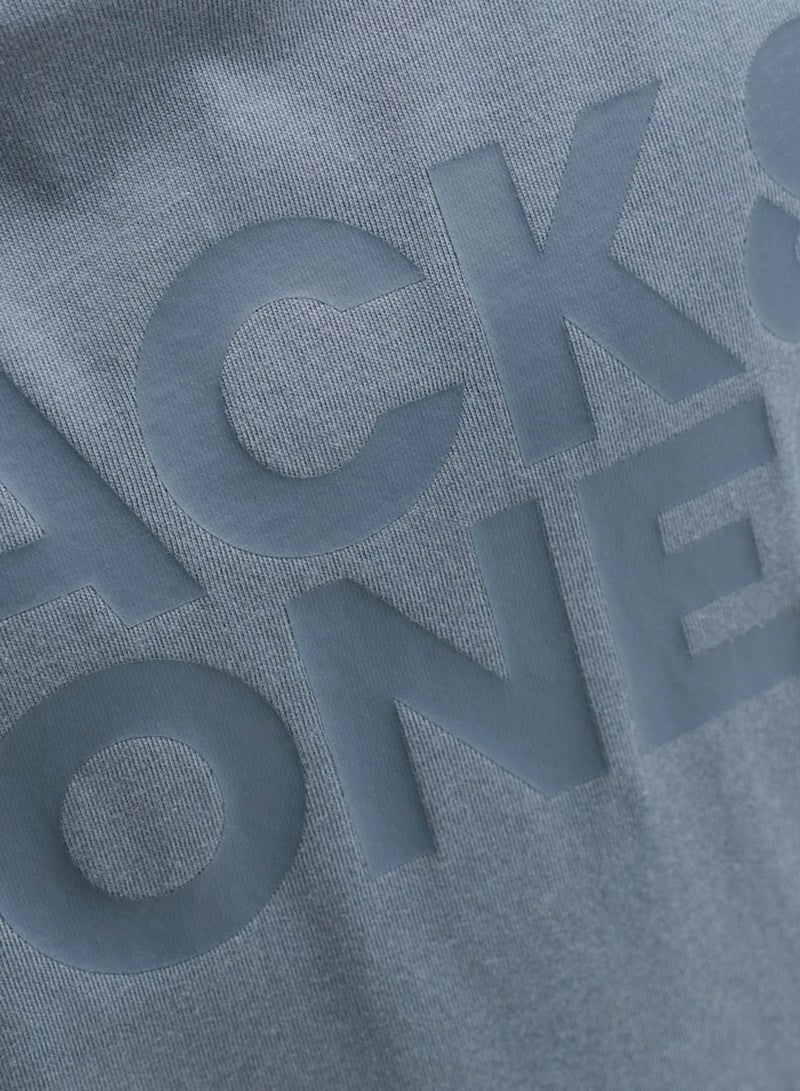 Jack & Jones Junior Kids Jjecorp Logo Crew Neck T-Shirt - Image 5