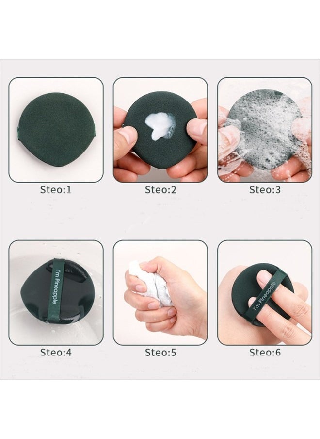 Happy Home Set Of 3 Pieces Of Beauty Blender Makeup Sponge Multicolored  - Image 4