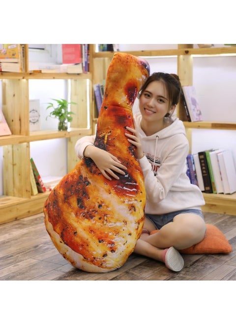 Toy Same Simulation 3d Chicken Leg Pillow Oversized Food Plush Toy Girl Funny South Korea Doll-Color:Fried Chicken Leg-Height:60CM