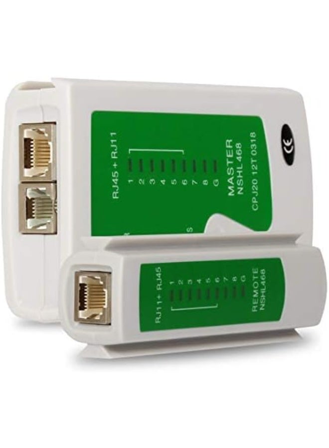 RJ45 RJ11 LAN Network Crimping Tool With Cable Tester Kit - Image 3