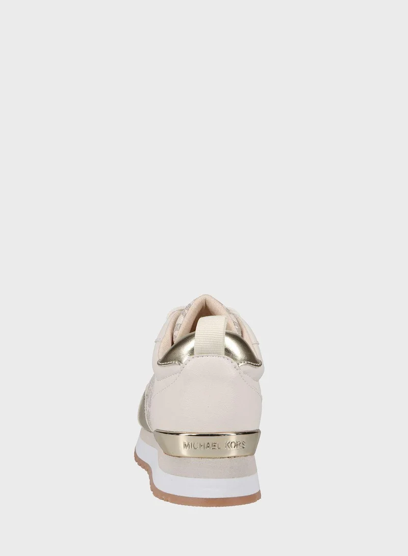 Michael Kors Youth Billie Dorian Low Top Lace Up Sneakers