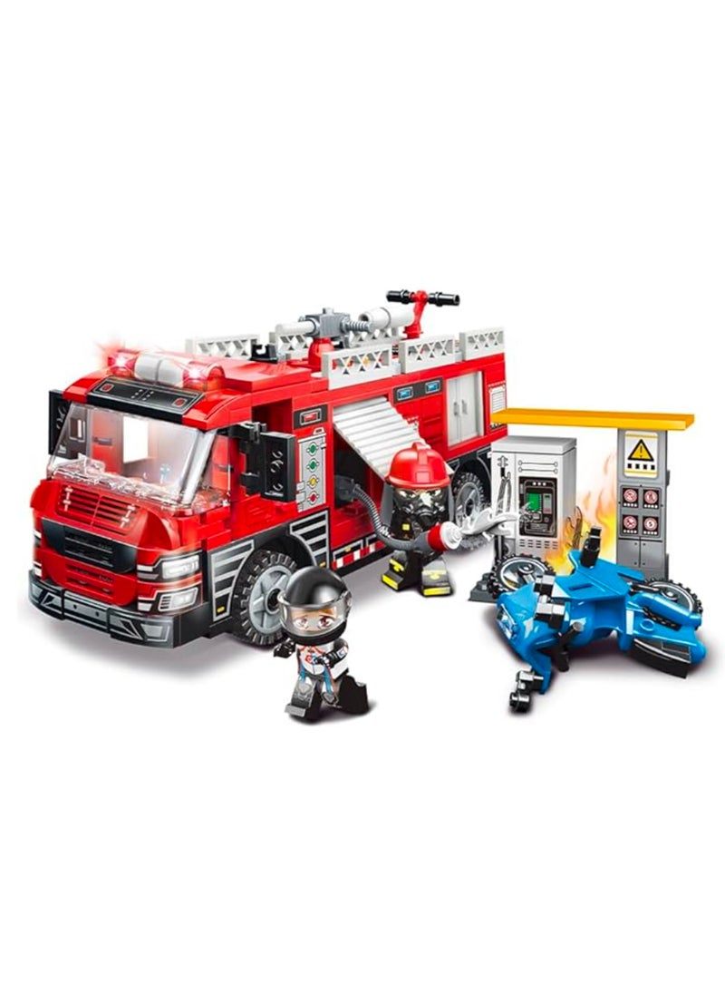 Qman Fire Brigade Building Blocks 275 Pcs  - Image 1