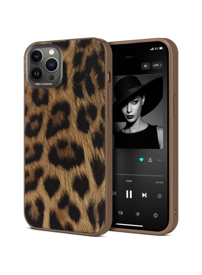 Wild Leopard Print Bold Animal Pattern Phone Case For iphone 12/12 Pro (Tiger 5)
