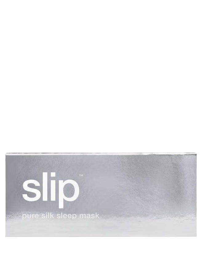 Slip Silk Sleep Mask - Silver - Image 3