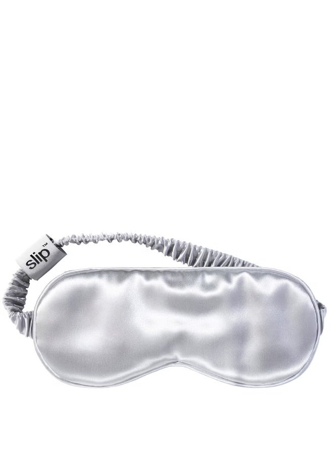 Slip Silk Sleep Mask - Silver - Image 1