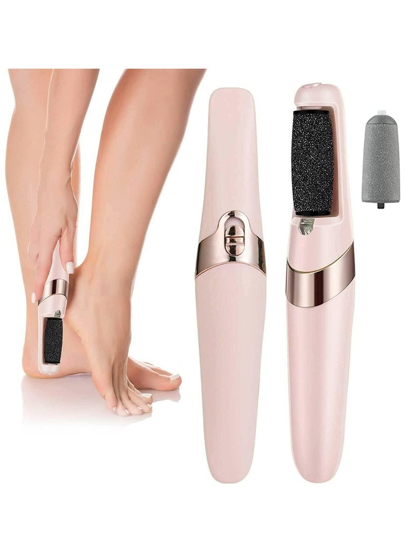 Rechargeable Pedicure Tool for Dead Skin Remover | Foot Roller for Dead Skin and Hard Skin Removal | Foot Care | Pedicure for Cracked Skin, Foot Exfoliating Roller - Image 1