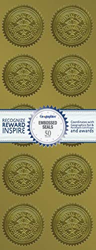 Geographics Gold Excellence Seals, Pack of 50 (47853) - Image 5