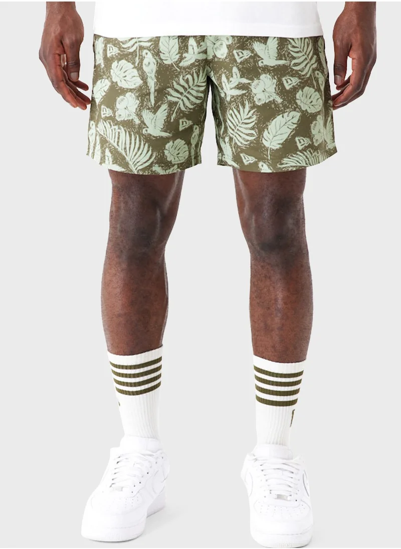 NEW ERA Ne Aop Woven Shorts Newera Novofn