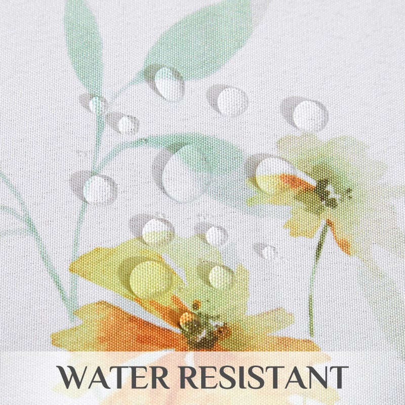 Softalker Spring Tablecloth Rectangle - Easter Waterproof Wild Flower Table Cloths, Stain Resistant Wrinkle Free Floral Table Cover for Dinner/Party/Picnic/Indoor/Outdoor, 60 x 84 Inch - Image 4