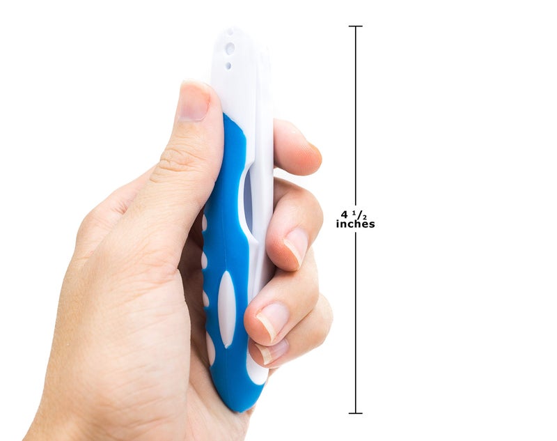 Lingito Travel Toothbrush, On The Go Folding Feature, Medium Bristle Brushes (3 Pack Medium-Multicolor) - Image 4