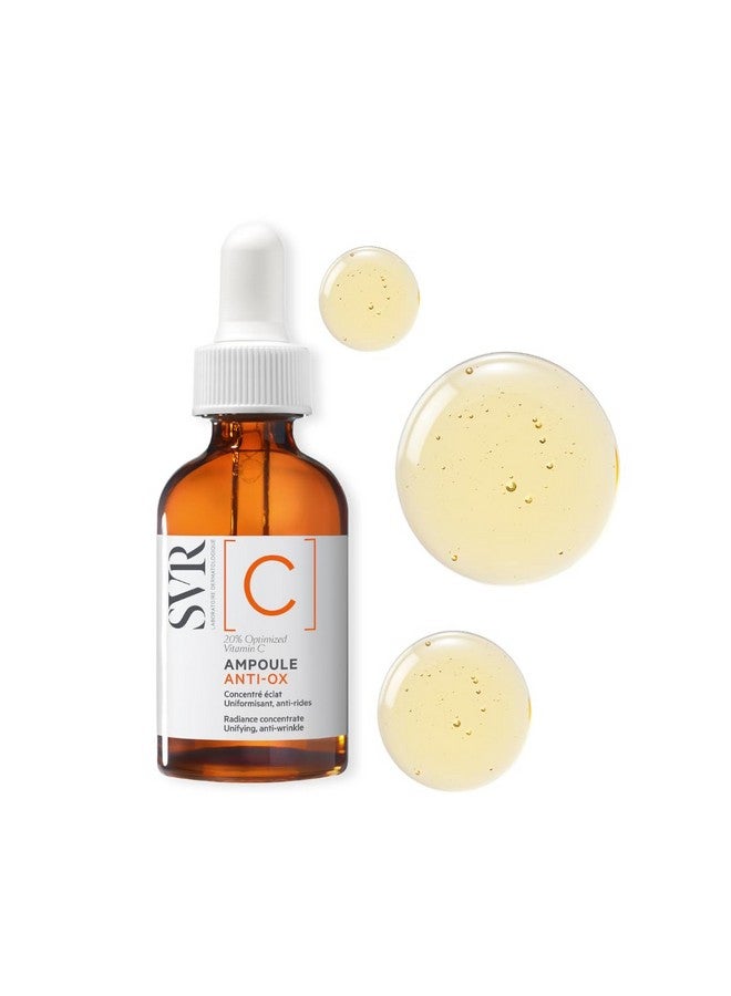 SVR Vitamin C Brightening Face Serum With 20% Optimized Vitamin C For Fine Lines, Uneven Skin Tone & Dull Skin. Improves Radiance & Firmness, 1 Fl.oz. - Image 1