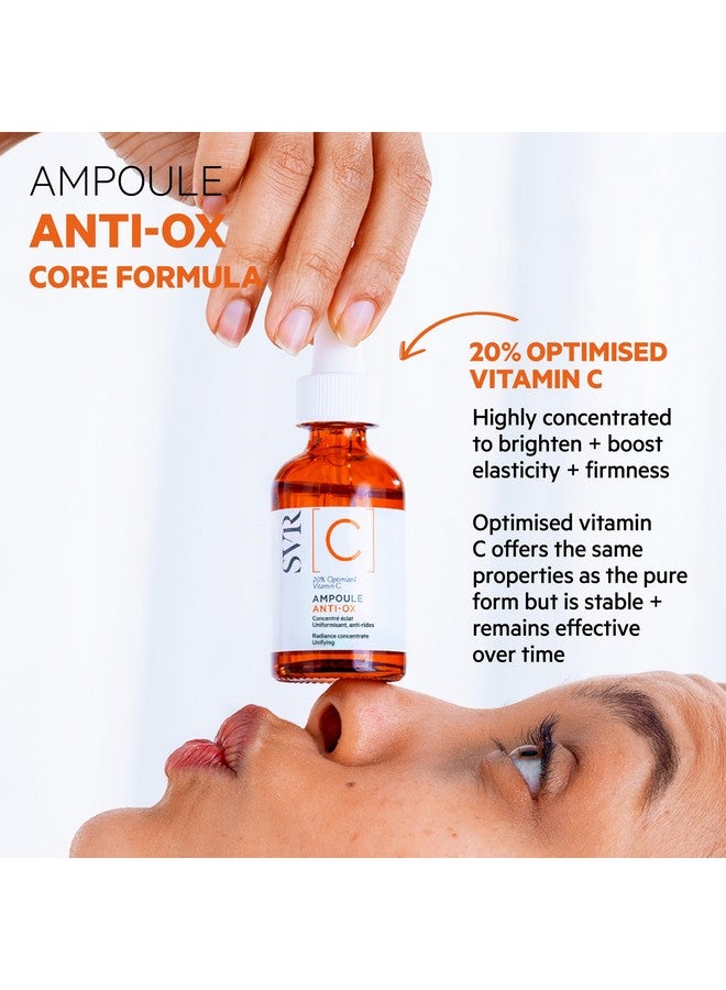 SVR Vitamin C Brightening Face Serum With 20% Optimized Vitamin C For Fine Lines, Uneven Skin Tone & Dull Skin. Improves Radiance & Firmness, 1 Fl.oz. - Image 3