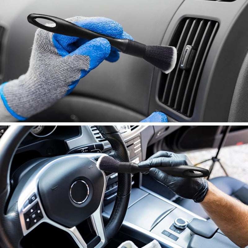 NIKCOSMK 3PCS Wheel Brush Kit for Car Cleaning - Image 5