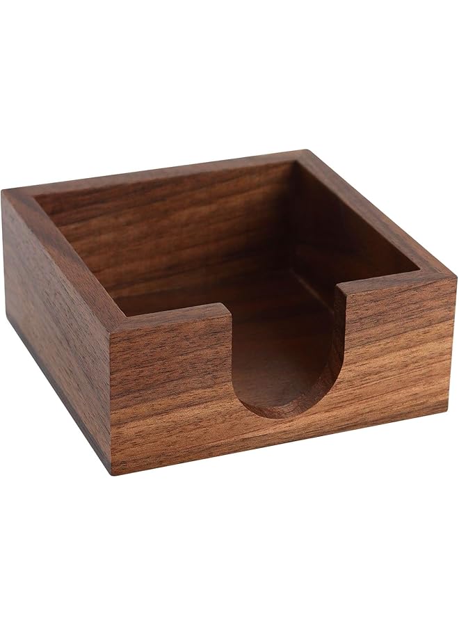 erorex Sticky Notes Memo Pad Holder Dispenser Walnut Desk Supplies Organizer Accessories For Office Home Schools Wood - Image 1