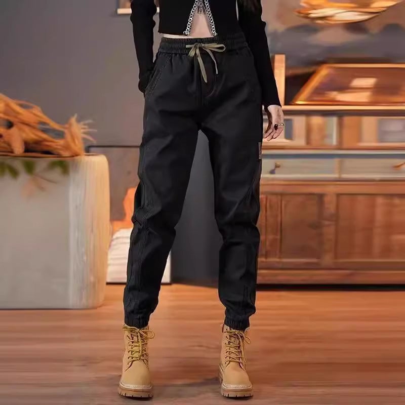 2024 Spring Style Workwear Men'S And Women'S Casual Pants Sports Trendy Brand Fashion Harlan Pants Simple Loose Leg Pants - Image 5