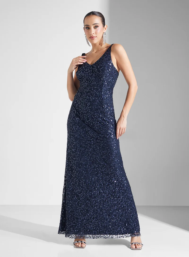 Namshi x Sequin Evening Dress