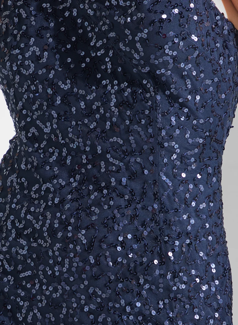 Namshi x Sequin Evening Dress