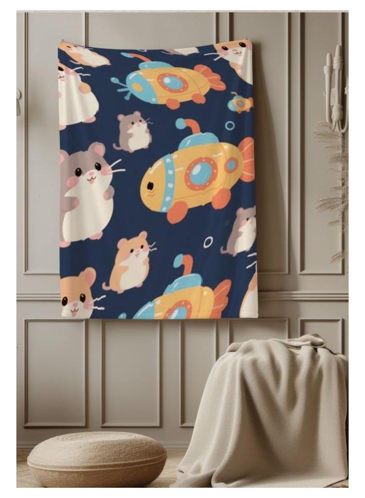 general Children's or student cartoon flannel thin blanket (warm and comfortable, suitable for sleep, games) 100cm*150cm - 669 - Image 5