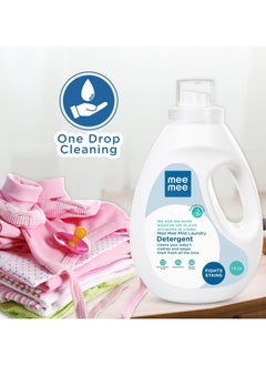 mee mee Mee Mee Baby Anti-Bacterial Liquid Laundry Detergent Hypoallergenic Free Food Grade Ph balanced (Bottle 1.5 Litre)  - Image 2