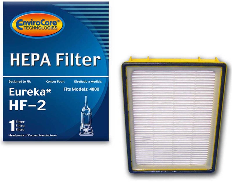 EnviroCare Replacement HEPA Vacuum Cleaner Filter Designed to fit Eureka HF-2 Upright Vacuum Cleaners - Image 1