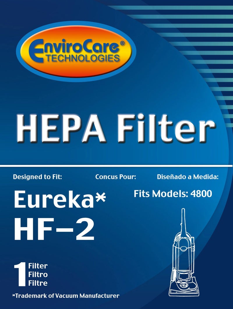 EnviroCare Replacement HEPA Vacuum Cleaner Filter Designed to fit Eureka HF-2 Upright Vacuum Cleaners - Image 2