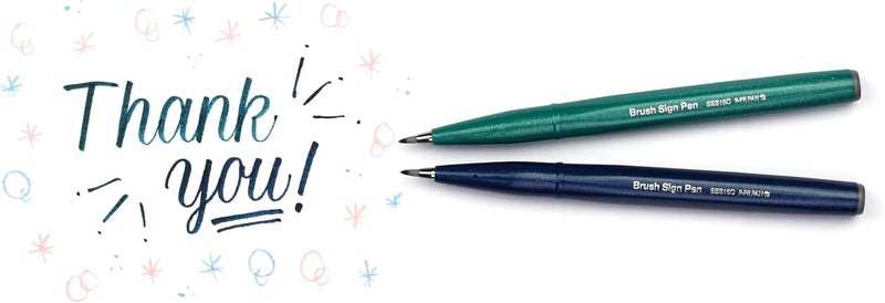 بنتل قلم بروش بينتل SES15C-12، قلم ألياف، 1 فيروزي - Image 5