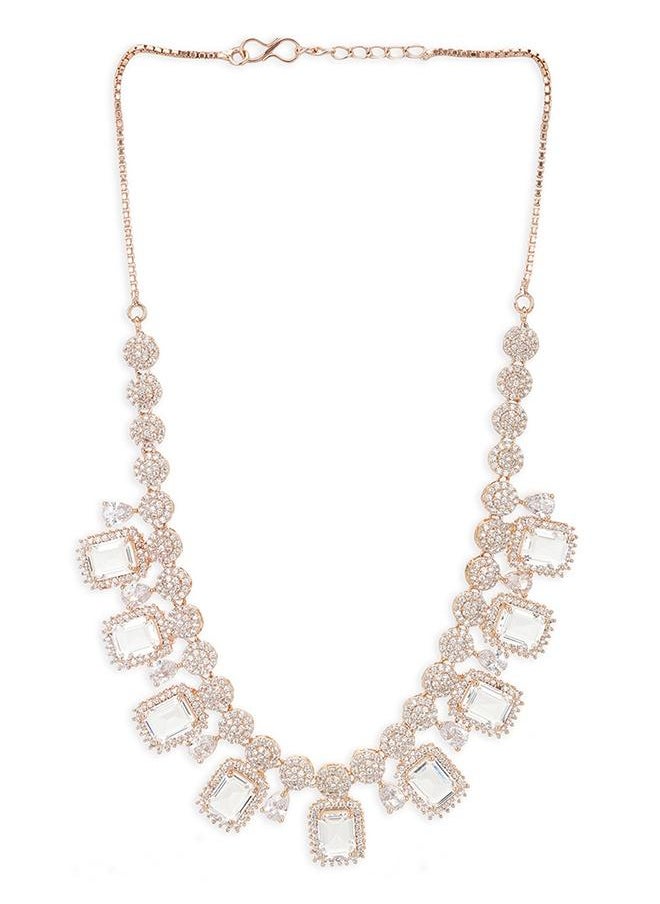 VOYLLA Rose Gold Brass Necklace Sets  - Image 3