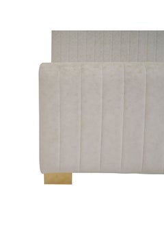 ROYAL FURNITURE أثاث ملكي سرير Liniya مع قاعدة Divan أثاث غرفة نوم فردي قياسي  - Image 4