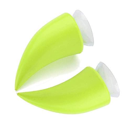 SELVIKE Devil's Helmet Horn with Suction Rubber Pad for All Bikes and Motorcycles (Pack of 2) (NEON Green) - Image 4