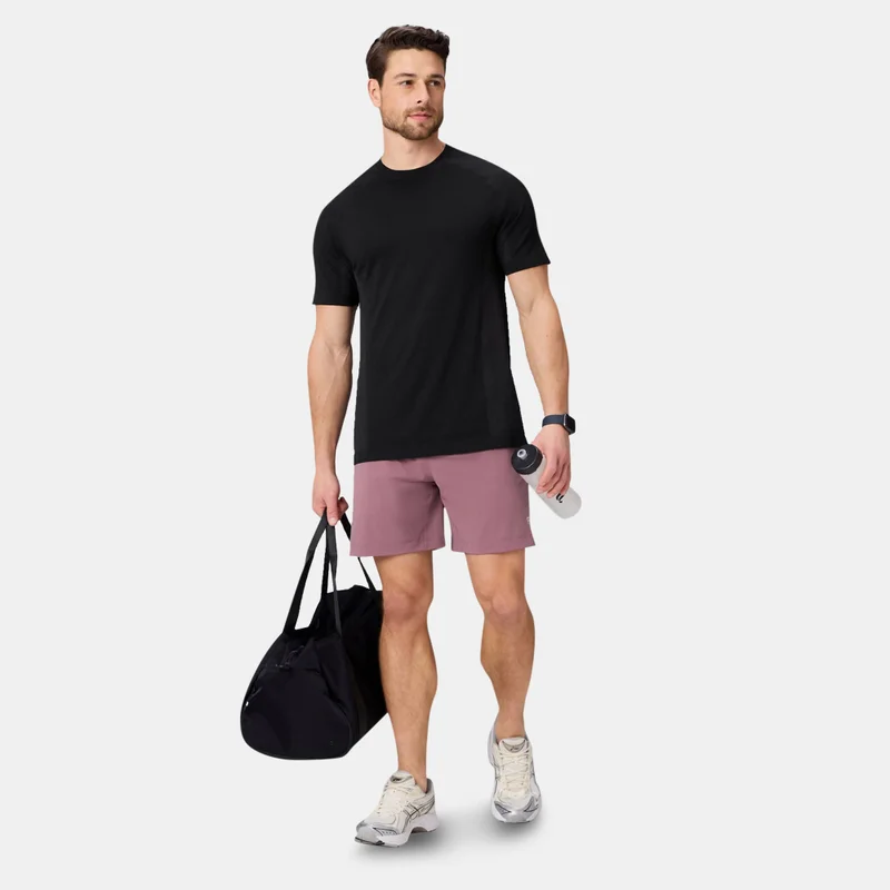 Fabletics Black Men's The Training Day T-Shirt for Men | Best Price UAE