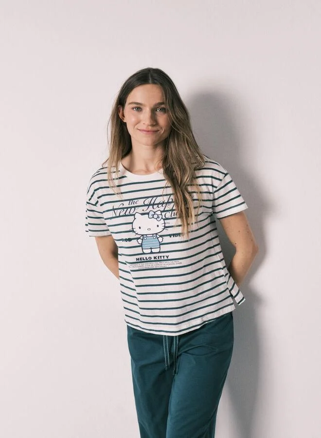 Women'secret Cotton short sleeve pyjamas HELLO KITTY