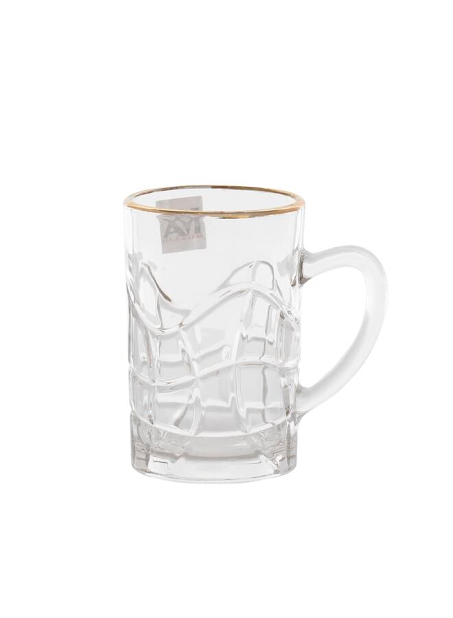 Alsaif Gallery Tea Bowls Set With A Glass Handle 6 Pieces - Image 2