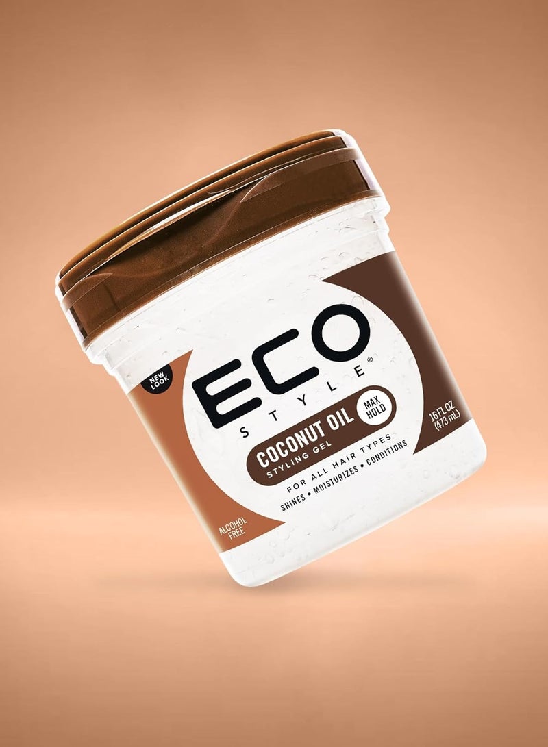 ECO Coconut Oil Gel 236ml - Image 2