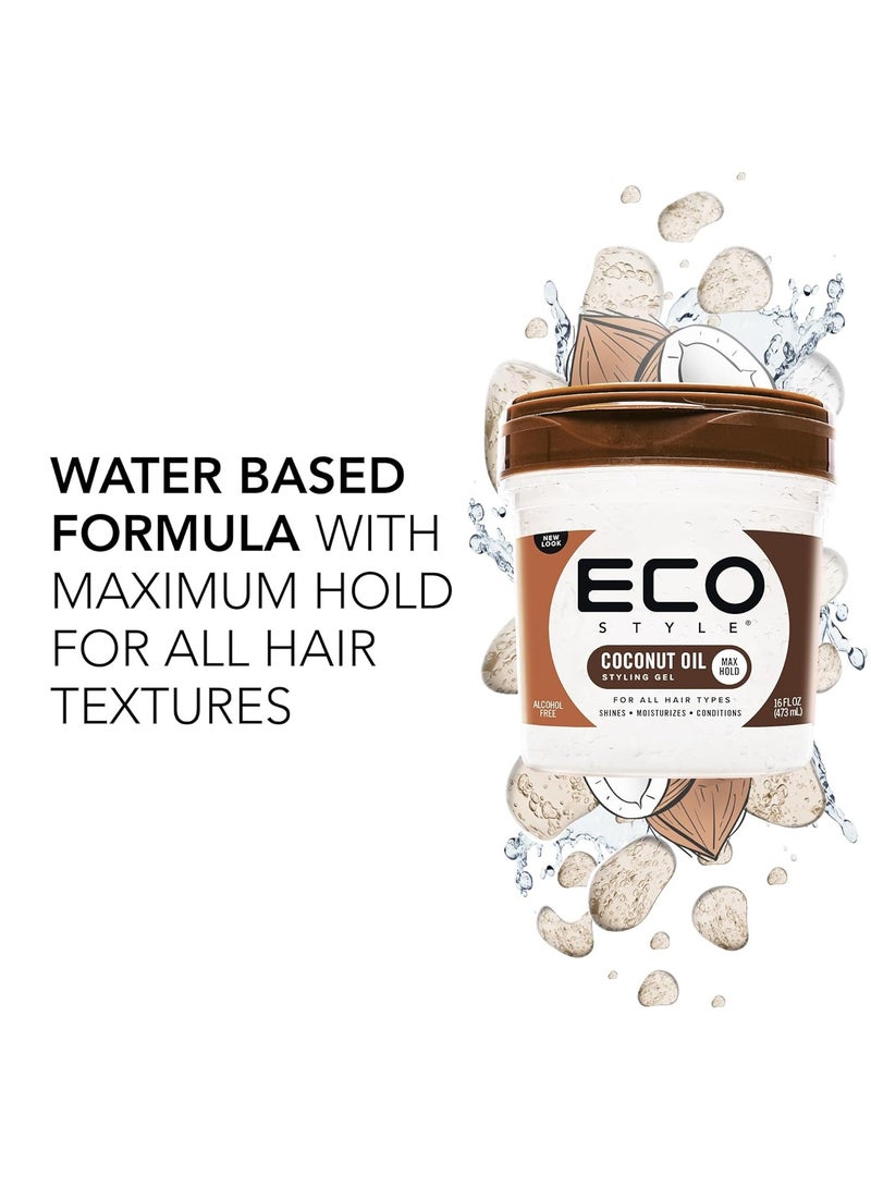 ECO Coconut Oil Gel 236ml - Image 3