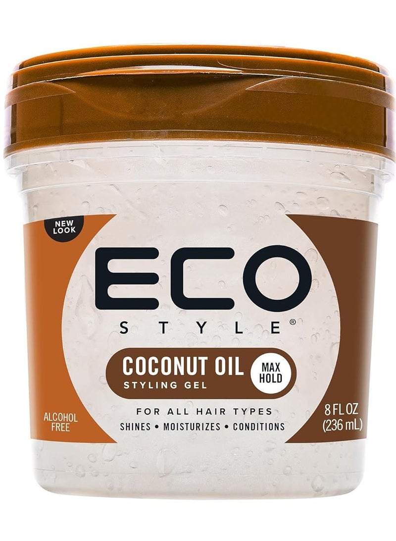 ECO Coconut Oil Gel 236ml - Image 1