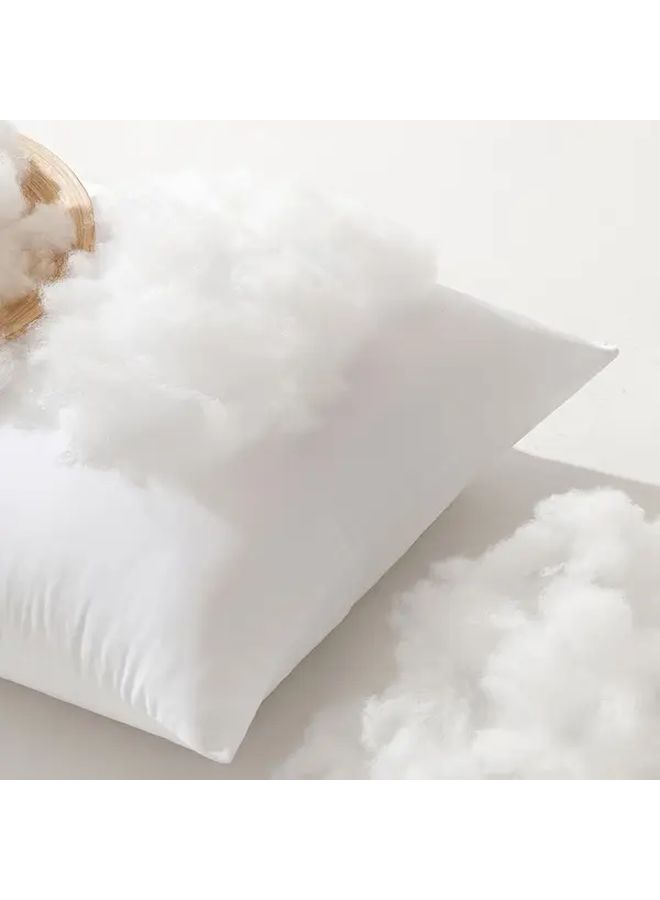 2pcs Soft White Square Pillow Inserts 17 72x17 72 Inch For Home Decor - Image 2