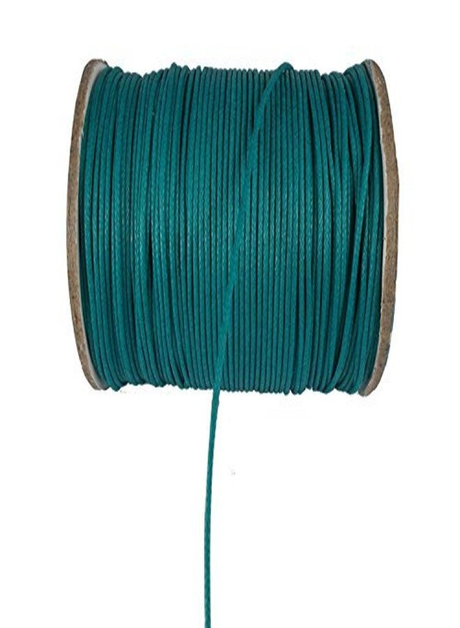 Jewellery Making Torquoise Cotton Wax Cord 1MM-100MTR