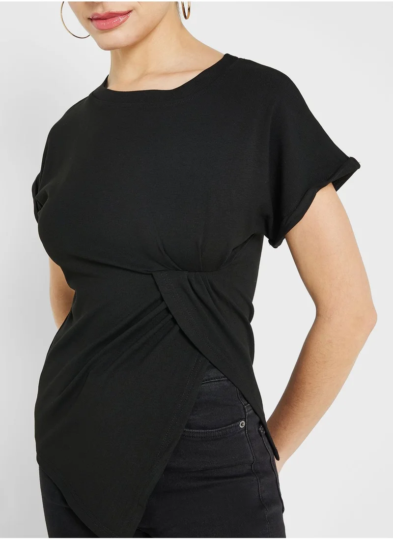 Ginger Urban Minx Asymmetrical Hem T-Shirt