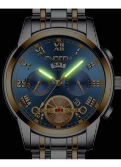 FNGEEN Men's Water Resistance Metal Analog Quartz Wrist Watch  - Image 4