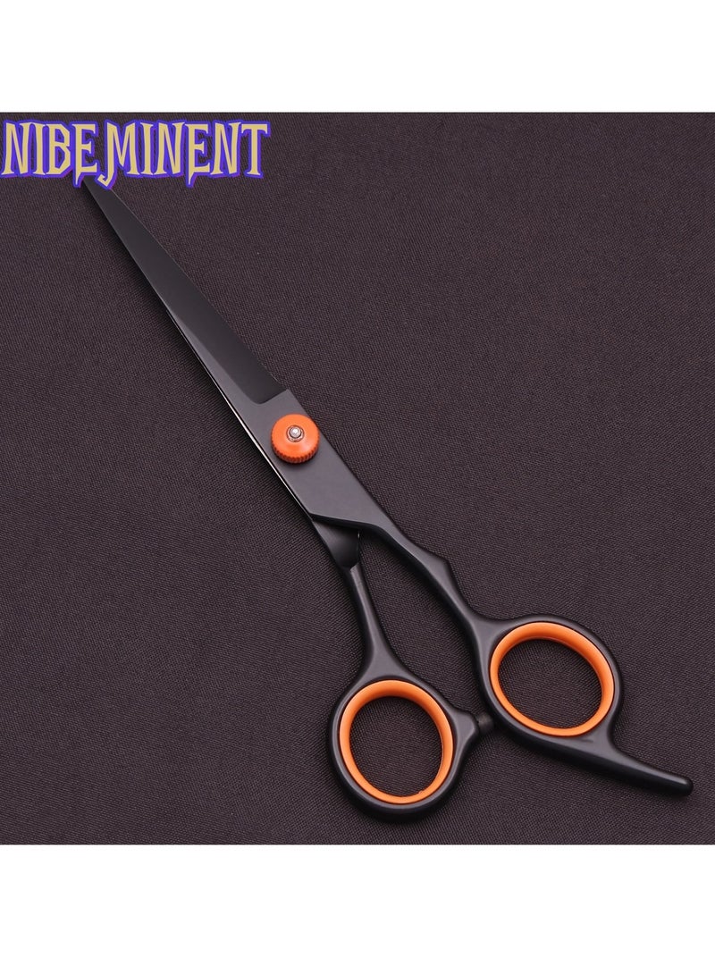 NIBEMINENT مجموعة مقصات قص الشعر بطول 6 بوصات. مجموعة مقصات قص الشعر. أداة تصفيف مقصات التخفيف، مجموعة مشط الحلاقة، مشط قص الشعر، حلاقة، مشط مزدوج الجوانب، مشط تفاح - Image 2