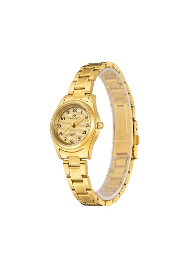 KENNETH SCOTT Women's Steel Analog Watch K23552-GBGC - 28 mm  - Image 2