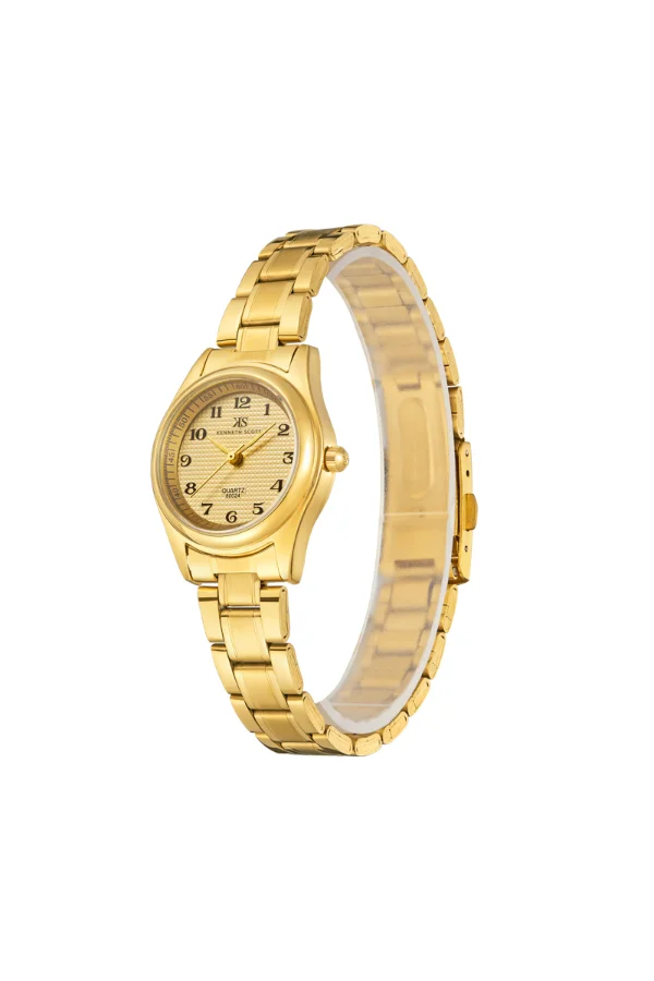 KENNETH SCOTT Women's Steel Analog Watch K23552-GBGC - 28 mm
