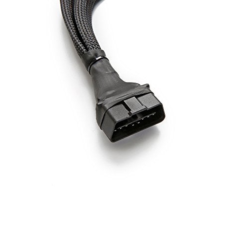 bbfly-B6 OBD II OBD2 16 Pin Splitter Extension 1x Male and 2X Female Extension Cable Adapter (1FT/30CM) (10 Pack) - Image 3