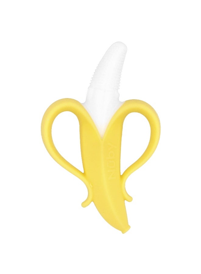 Nuby, NanaNubs Banana Massaging Toothbrush, 3+ Months, 1 Brush - Image 3