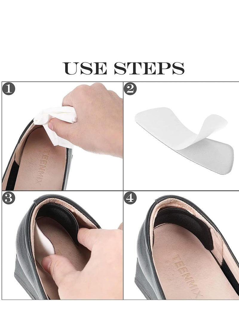 SYOSI 6 Pairs Heel Cushion Pads Shoe Grips Self-Adhesive Insoles Foot Care - Image 3