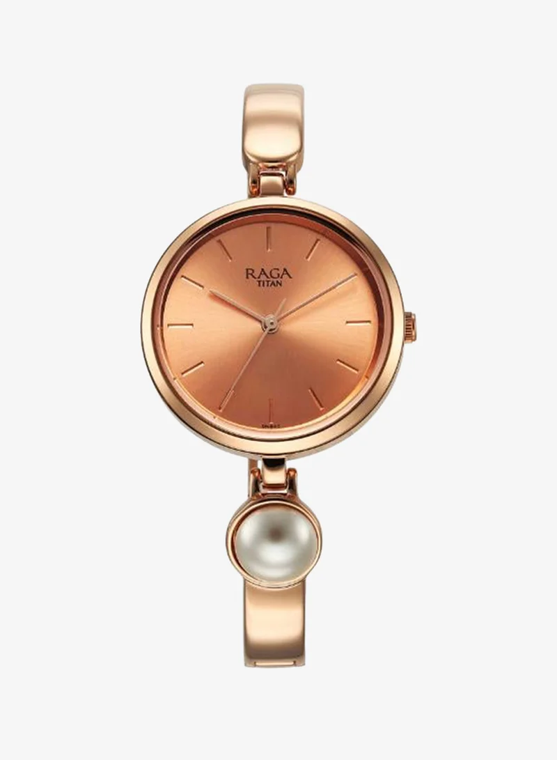 تيتان Women's Metal Analog Watch 2720WM01 - 32 mm