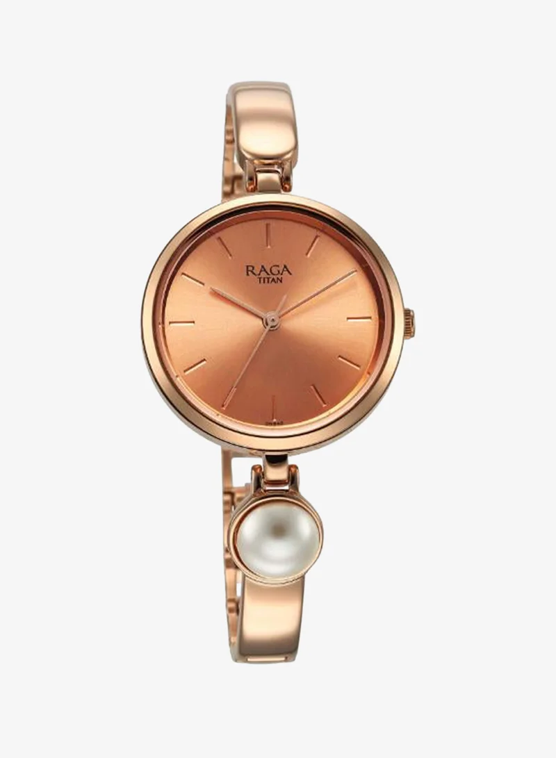 تيتان Women's Metal Analog Watch 2720WM01 - 32 mm