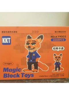 6+ Nick Wilde Big size magic lego Building Blocks 2268pcs